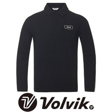 볼빅 골프웨어 남성 니트 크루넥 티셔츠
