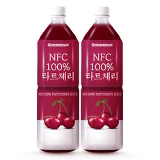 참앤들황토농원 NFC 착즙 타트체리주스, 1L, 2개