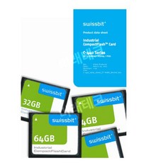 SWISSBIT CF 2G CF 카드(2GB SLC 칩 탑재) 산업 및 CNC