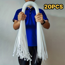 다용도 와이어 정리 대형 나일론 케이블 타이 20P 세트, 화이트, 20개