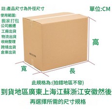 國際物流紙箱 亞馬遜FBA外箱 搬家打包箱, 發粵江浙滬皖 特硬43*21*27無手扣, 1個
