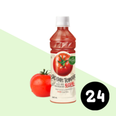 싱그럽고 진한 맛 자연은 토마토 340mL x 24개