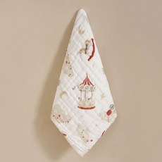 紗布巾 口水巾 嬰兒口水巾 掛繩方巾 六層純棉 洗臉巾 新生兒 泡泡紗布 手帕 萬用巾 餵奶巾 吃飯巾 30x30cm