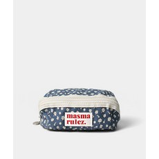 마스마룰즈 MASMARULEZ 180도 Hapoom cosmetic pouch _ Flower navy 5000945812 153205