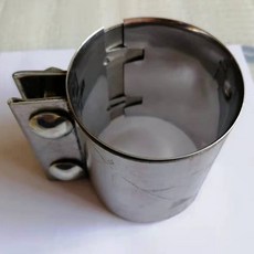 스테인리스 스틸 304 관 파이프 커넥터 조이너 슬리브 클램프 직경 65mm 70mm 75mm 80mm 85mm