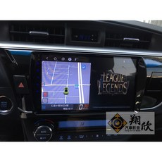 HHCA 11代ALTIS 10吋安卓專用機，正版導航 藍芽 WIFI 手機互連 USB影片播放, 1個