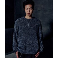 [노매뉴얼] FUZZ HAIRY KNIT - MELANGE