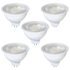 데이온 LED 할로겐 MR16 5W 12V 램프, 주광색, 5개