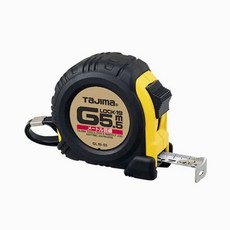 타지마 줄자 고무완충 자동형 GL 19 5.5M mm, 단일 수량, 1개