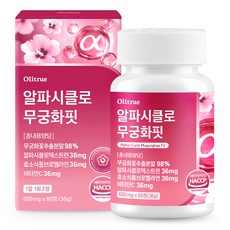 올리트루 알파CD 무궁화핏, 1개, 60정