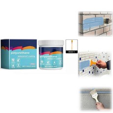 폴리우레탄 방수 코팅 지붕용 누수 접착제 수리 실란트 접착제 실내외 욕실 샤워실 지붕 목재(흰색), White