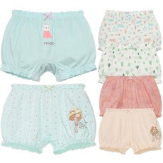 MRKIDS 女童印花四角內褲6入組