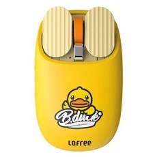 블루투스마우스 노트북 데스크탑 컴퓨터 태블릿 무선마우스 인체공학 게이밍, B 옐로우