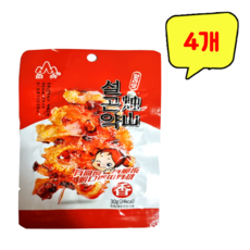 향라웨이 설곤약 향라맛, 30g, 4개