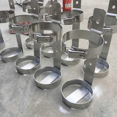 차량용 소화기 거치대 304 1KG스텐건조분소화대 버클형 순신형 304스테인리스, D.4kg(스테인레스), 1개