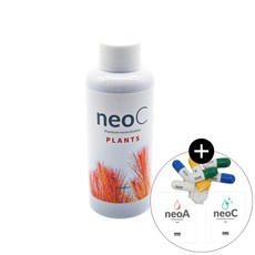 네오 C 플랜츠 150ml 수초 전용 어항 물갈이제 염소 중화 올인원 3in1 네오 캡 C A 10ml 중 1개 포함 세트 (네오 C 네오 부스터플랜츠 네오 에센스 올인원), 1세트