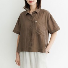 데드라 이스트린넨셔츠자켓 OUF3016