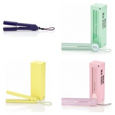 유닉스 충전용 무선 플랫 고데기, PASTELPINK, UCI-A2020