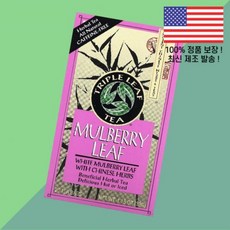 트리플 리프 티 뽕나무 잎차 티백 20개 1.16온스 33g Triple Leaf Tea, 1