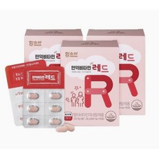 함소아 면역비타민 레드 36g, 60정, 3개