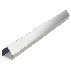 선라이즈 키친 연결 공급 커넥터 23 스트립 스틸 프라이어 스테인리스, 5 23" L x 1 1/2" W x 2" H (2)