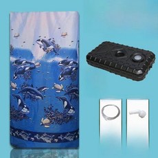 시골 목욕 필수품 철제 프레임 휴대용 화장실 접이식 캠핑 야외 탈의실 텐트, 1개, 16. 길이 너비 1.2m 높이 2m (돌고래) 작은