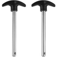 YANCONGLIDEYAN 2PCS 헬스장 무게 스택 핀 헤비 듀티 교체 가정용 근력 운동 기계, 2Pcs Black