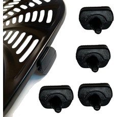고미아 에어프라이어용 ALJ 에어프라이어 고무 발 4PCS 업그드 등급 실리콘 탭 범퍼 용 팁 고온 저항성