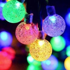 테라스등 가랜드 4m 전구 30구 캠프조명 글램핑조명 DWFJ0CJ8, 색상, 1개