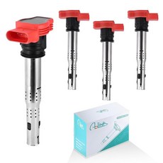 AULINK UF529 점화 코일 팩 4개 세트 2.0L 3.0L 3.2L 4.2L 5.2L 아우디 A3 A4 A5 A6 A7 TT Q5 SQ5 폭스바겐 / VW 파사트 CC, AULINK UF529 점화 코일 팩 4개 세트 2.0