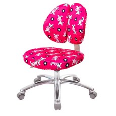 GXG 兒童雙背成長椅 TW-3199, 卡通桃紅, 1個