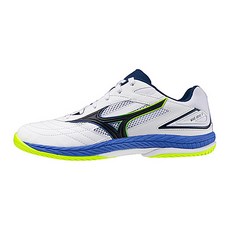 미즈노 탁구화 웨이브 드라이브9 (화이트옐로우블루)