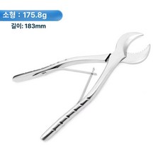 PHYCO 석고 가위 대형 톱니 휴대용 수동 붕대 절단 다용도 커터, 1개, 소형, 기본 색상