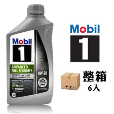 Mobil 1 先進節能全合成機油, 946ml, 0W-30, 6瓶