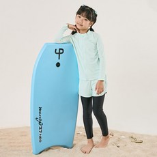 아레나 선샤인 아동 레저 래쉬가드 세트 A4BG1GS02MNT