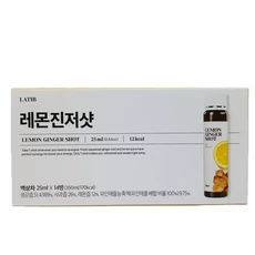라티브 커큐민 레몬진저샷 25ml ×14병 (1박스)