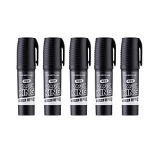 [ONEDREAM]라인플러스 매직킹 유성매직 8mm 10mm 흑색 5종 세트