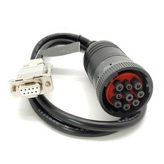 GXMRHWY Db9 여성용 J1939 어댑터 케이블 0.5미터