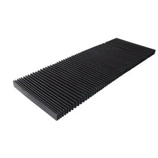 150만 CNC 밀링 머신 어코디언 벨로우즈 커버 - 선반 및 공작 기계용 15mm 유연 먼지 보호대 폭 245mm, Width 150mm