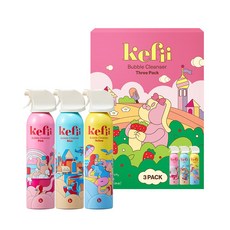 케피 유아 버블클렌저 3종 세트, 3개, 200ml