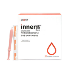 웨트러스트 이너감 멀티케어 에센스젤 60개 사은품 증정 여성 청결제 속젤 마사지 주사기 일회용 젤