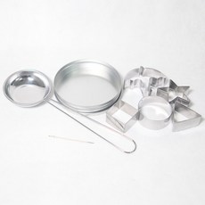 달고나세트 8종( 틀5p) 국자 달고나뽑기세트 추억의달고나, 1개