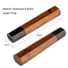 1조각 일본 부엌 칼 팔각형 손잡이 덩어리 나무 생선 원시 스테인레스 스틸 + 수지, 04 D