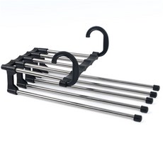 GIVAEGI 슬라이딩 5단 바지걸이 공간절약