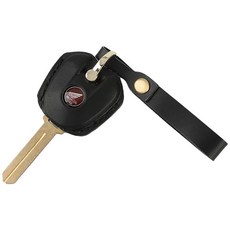 혼다 CBR650 CB500 NC750 수제 소가죽 오토바이 키 케이스 가죽 키홀더, 1개, 1_비즈니스 블랙 A 1