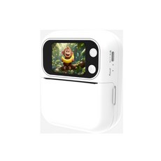 AI語音迷你印表機 創意早教玩具, 白色, 1個