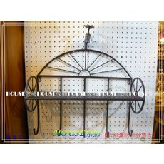 House傢飾 LOFT工業風水龍頭造型5掛勾壁架 - 限量新款, 1個