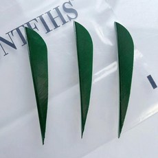 화살표 깃털 워터 양궁 슈팅, 1개, 10. 100 dark green