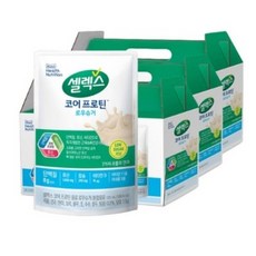 셀렉스 코어 프로틴 음료 로우슈거 파우치, 125ml, 2개