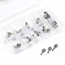 ZIO-BIZ 釣魚竿捲軸修理改裝零件 50入組, 單一顏色, 1組